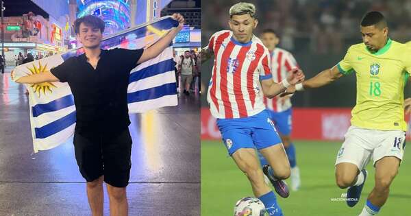 La Nación / Tiktoker uruguayo predijo la victoria de Paraguay ante Brasil