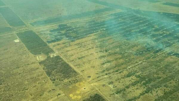 Avión hidrante Hércules iniciaría en breve trabajos en el Chaco