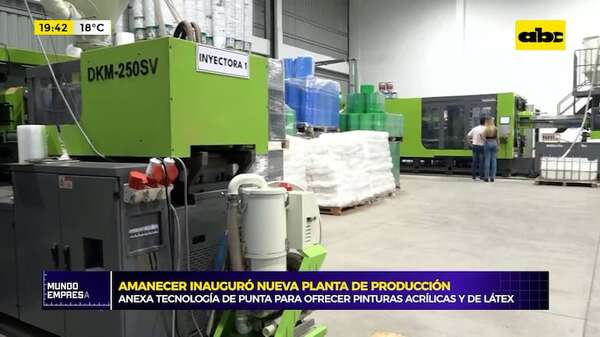 Amanecer celebra sus 87 años inaugurando una nueva planta industrial - Mundo empresarial - ABC Color