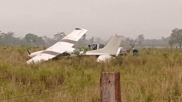 Avioneta tuvo un incidente en pista clandestina ya usada por el diputado Walter Harms