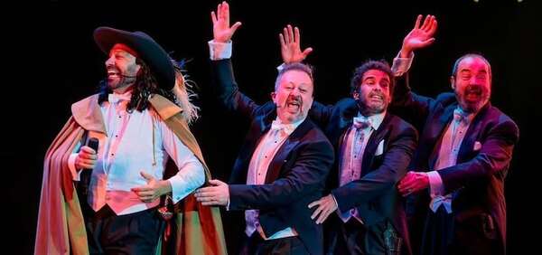 “Los Mosqueteros del Rey” llega desde hoy al escenario del BCP - Cultura - ABC Color