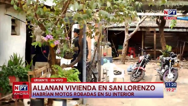 Gracias al GPS, dan con un aguantadero en San Lorenzo