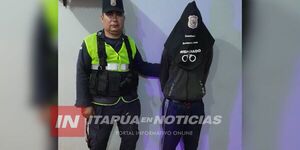 QUISO ROBAR UN CELULAR, TROPEZÓ Y LO ATRAPARON - Itapúa Noticias