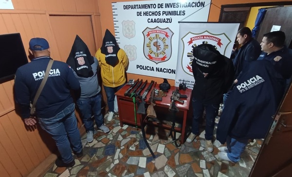 Detienen a presuntos piratas del asfalto en Caaguazú - Noticiero Paraguay