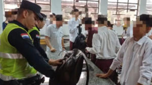 Toquetean a alumnos de una escuela de Guairá durante cateo policial, denuncian