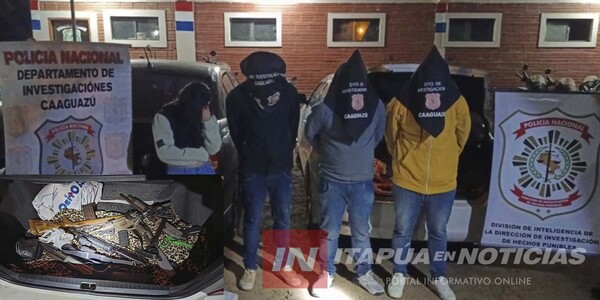 CAEN PIRATAS DEL ASFALTO Y ASALTA CAJEROS: PREPARABAN OTRO GOLPE - Itapúa Noticias
