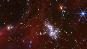 Telescopio James Webb se "asoma" a una galaxia exterior muy similar a la Vía Láctea