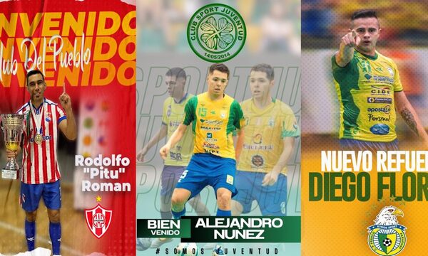 Clubes franqueños mueven el tablero de transferencias y van anunciando refuerzos 