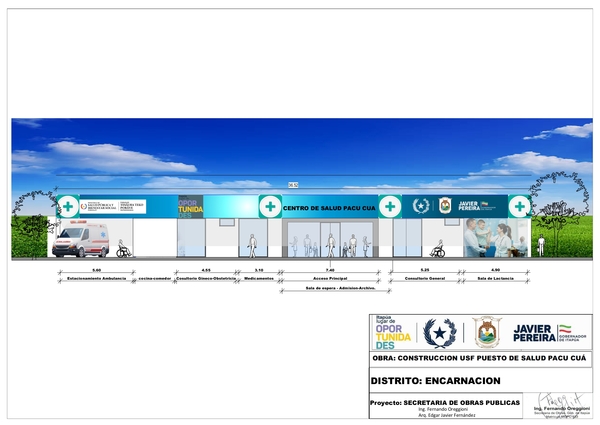 Avanza el proyecto de construcción de la USF en Barrio Pacú Cuá a la espera de autorización