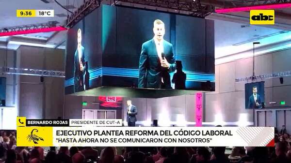 Centrales obreras alistan acción contra intención de eliminar estabilidad laboral - ABC Noticias - ABC Color