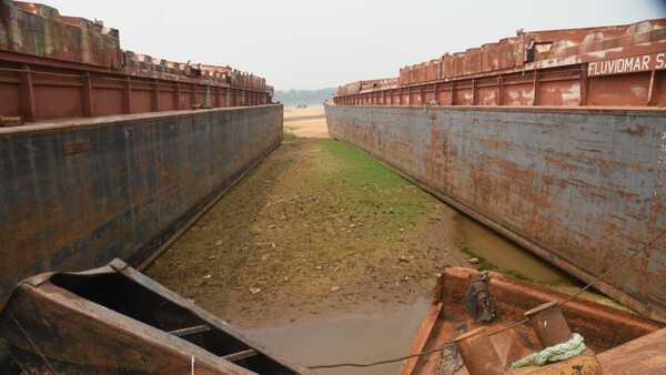 Río Paraguay en su peor estado en más de un siglo: Por primera vez tiene nivel de -1 metro