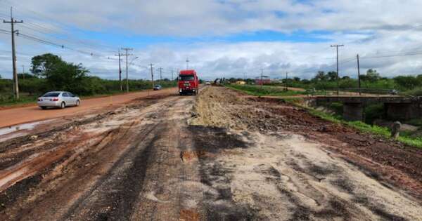 Diario HOY | Tras larga espera, MOPC convoca licitación para reconstruir Ruta Concepción-Pozo Colorado