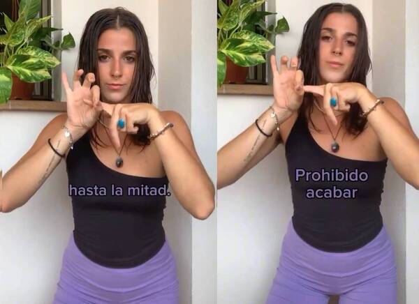 [VIDEO] Se volvió viral la “profe” que enseña cómo hacer el “delicioso” de manera “satisfactoria”