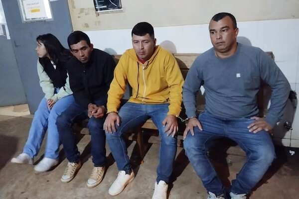 Capturan en Caaguazú a supuesto líder de una banda de “piratas del asfalto” - Policiales - ABC Color