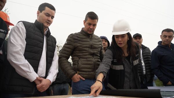 Autoridades verificaron obras de la ruta PY12