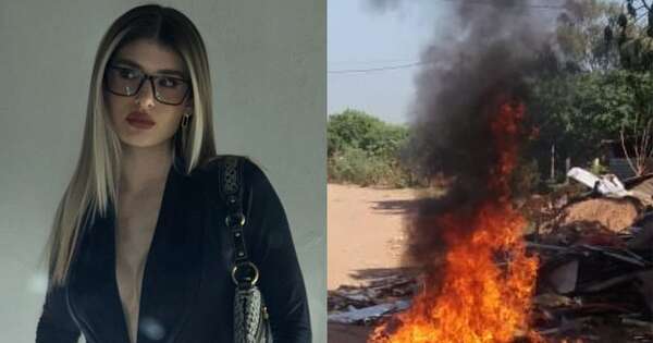 La Nación / Betha Borba reclama inconciencia ante quema de basura: “asco de gente”