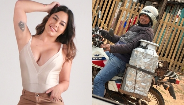 La nostalgia de Larissa Riquelme al ver un lechero - Teleshow