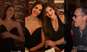 [VIDEO] La divertida noche de Nadia Ferreira en el cumple de su amiga, la consulesa de Albania