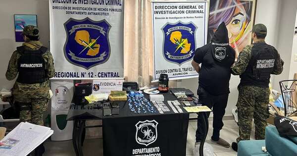 La Nación / Antinarcóticos logran dar duro golpe al microtráfico con la incautación de 15.000 dosis de crack