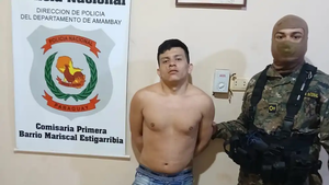 Tenía tobillera electrónica, robó un auto en Brasil y fue detenido en Pedro Juan - Noticiero Paraguay