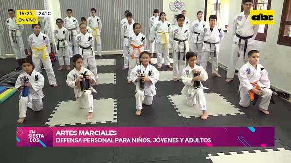 Las artes marciales: defensa personal para niños, jóvenes y adultos - Ensiestados - ABC Color