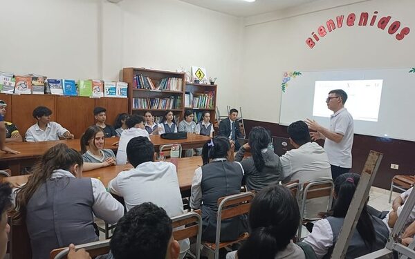 Brindan orientaciones para la prevención de adicciones en varios colegios de CDE – Diario TNPRESS