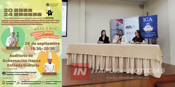 LANZARON TOUR INTERNACIONAL CULINARIO TAIWANÉS EN ITAPÚA - Itapúa Noticias