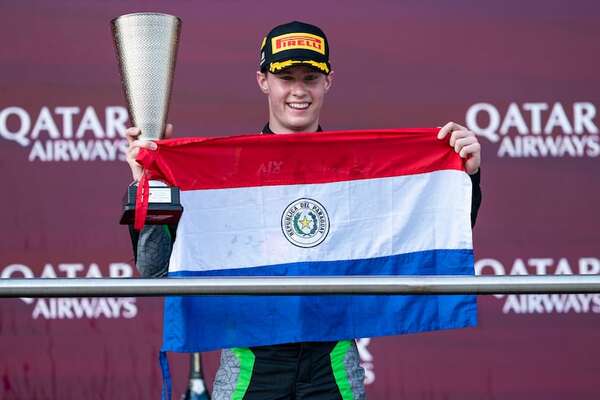 Vídeo: Joshua Duerksen y el himno paraguayo en el podio - ABC Motor 360 - ABC Color