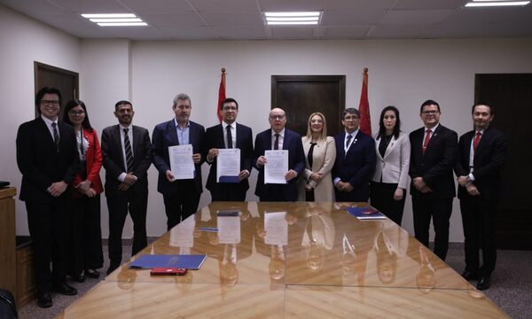 Circunscripción Judicial de Alto Paraná firma convenio de cooperación con la Gobernación e intendencias de Santa Rita y Naranjal