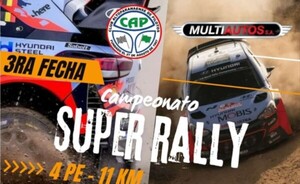 Invitan a la 3ra fecha del Campeonato Super Rally, en Hernandarias