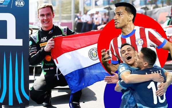 Paraguay en cinco días: triunfo a Brasil, victoria en la Fórmula 2 y goleada en el Mundial - Selección Paraguaya - ABC Color
