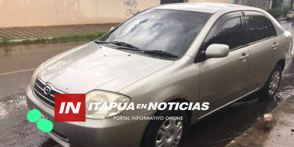 DURANTE LA MADRUGADA HURTARON UN AUTOMÓVIL EN LA CIUDAD DE ENCARNACIÓN - Itapúa Noticias