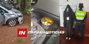 JOVEN ALCOHOLIZADA ATROPELLÓ A UN MOTOCICLISTA EN ENCARNACIÓN - Itapúa Noticias