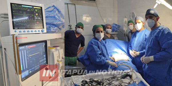 EXITOSA E HISTÓRICA JORNADA DE CIRUGÍA LAPAROSCÓPICA EN EL HOSPITAL DISTRITAL DE NATALIO - Itapúa Noticias