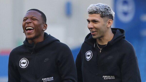 Versus / Julio Enciso reapareció en el Brighton tras los partidos con Paraguay