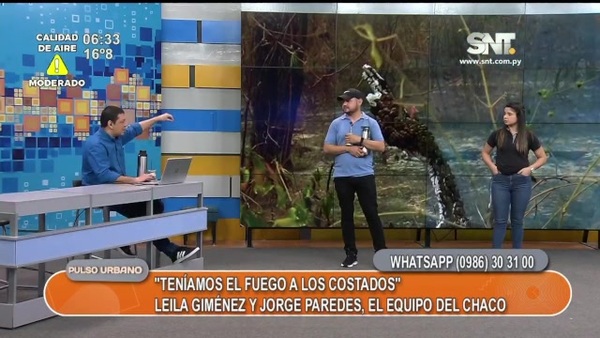 Así se vivió los incendios en el Chaco - SNT