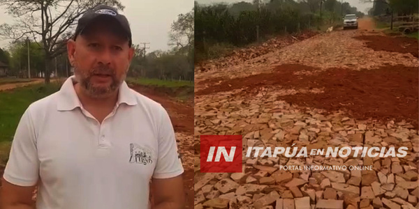 INTENDENTE DE GRAL. ARTIGAS SUPERVISA OBRAS VIALES EN COLONIA URUGUAYA - Itapúa Noticias