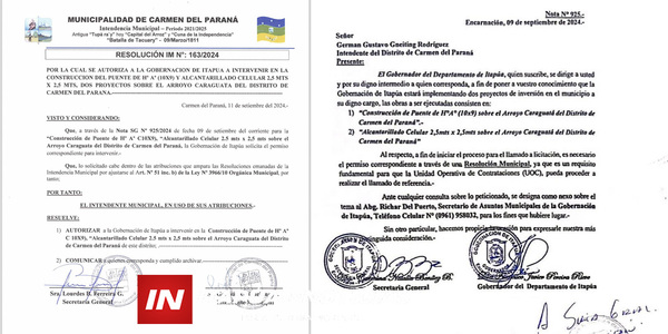 SE LLEVARÁ A CABO LA CONSTRUCCIÓN DE UN PUENTE SOBRE EL ARROYO CARAGUATÁ - Itapúa Noticias