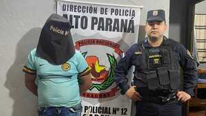 Detienen a presunto asaltante de conductora de plataforma en Ciudad del Este