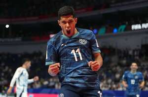 Copa Mundial de Futsal FIFA de Uzbekistán: Debut triunfal de la selección paraguaya - Polideportivo - ABC Color