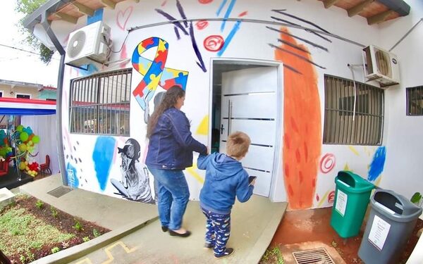 Inauguran el primer espacio gratuito de desarrollo infantil para niños con TEA en Alto Paraná