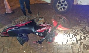 Detienen a delincuente y recuperan moto robada