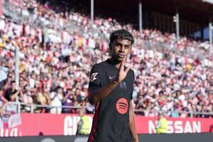 Lamine Yamal conduce al Barça a una goleada 4-1 en Girona - Fútbol - ABC Color