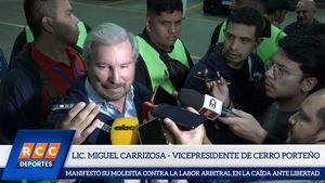 Video: Libertad (2) – (1) Cerro Porteño: Palabras del vicepresidente Lic. Miguel Carrizosa