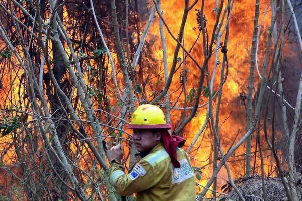 Gobierno de Bolivia dice que incendios se redujeron un 70 % en la región más afectada - Mundo - ABC Color