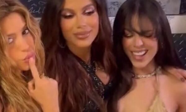 [VIDEO] Shakira se hace viral farreando con sus amigas famosas en Miami