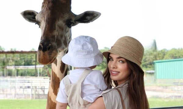 [GALERÍA] Día de safari de Nadia Ferreira con su hijo Marquito
