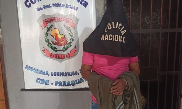 Capturan a hombre con antecedentes por robo y con orden de captura por violencia familiar