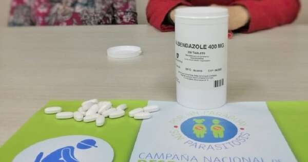 La Nación / Continúa la campaña masiva de desparasitación en escuelas