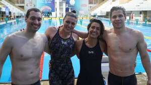 Natación: Club Benjamín Hockin, en la cima del Máster - Polideportivo - ABC Color